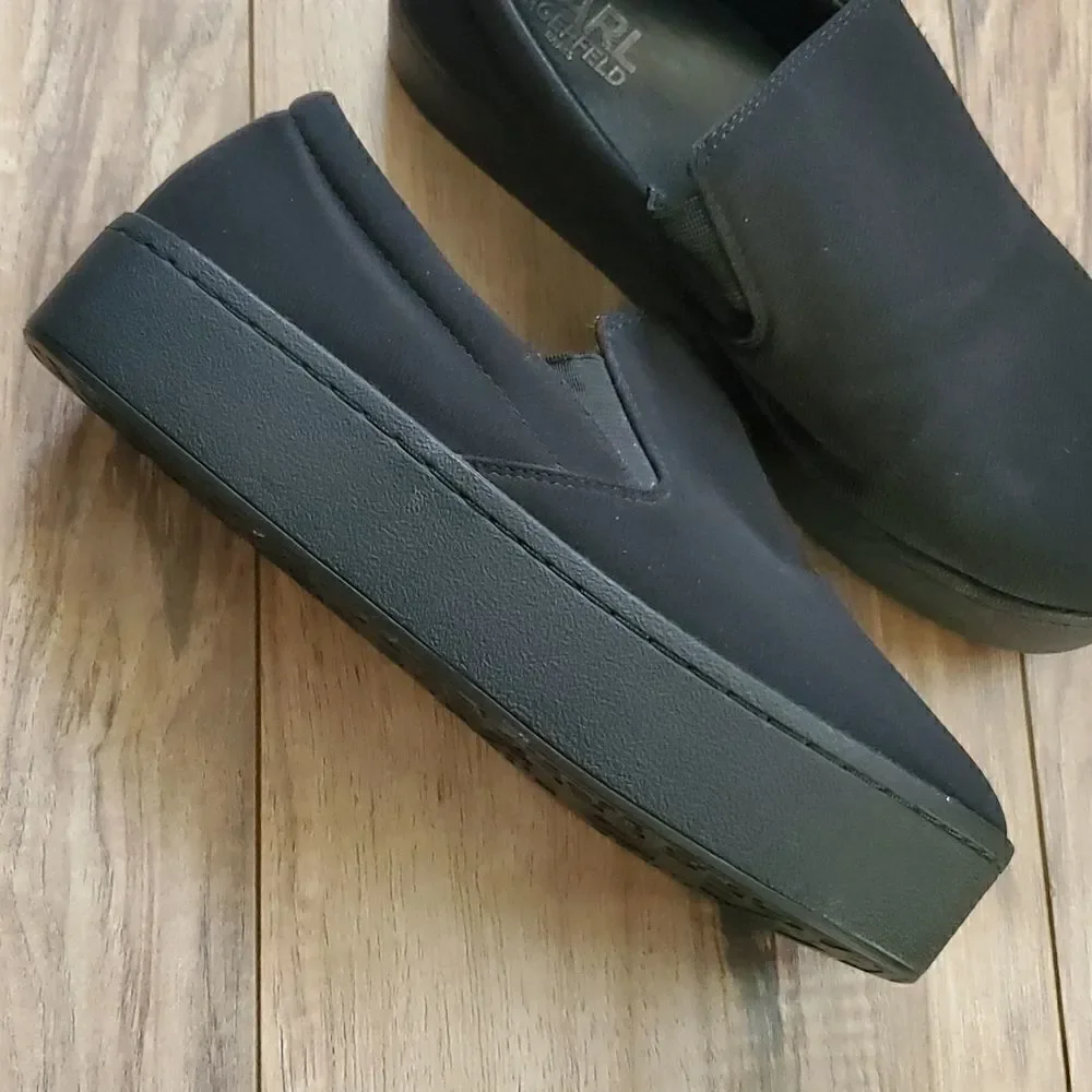Karl Lagerfeld | Platfrom Slip-on Loafer
